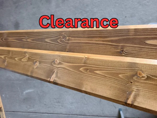 Clearance Special - 1x4 Solid Wood Trim Pre-finished "Nutmeg" ESLP