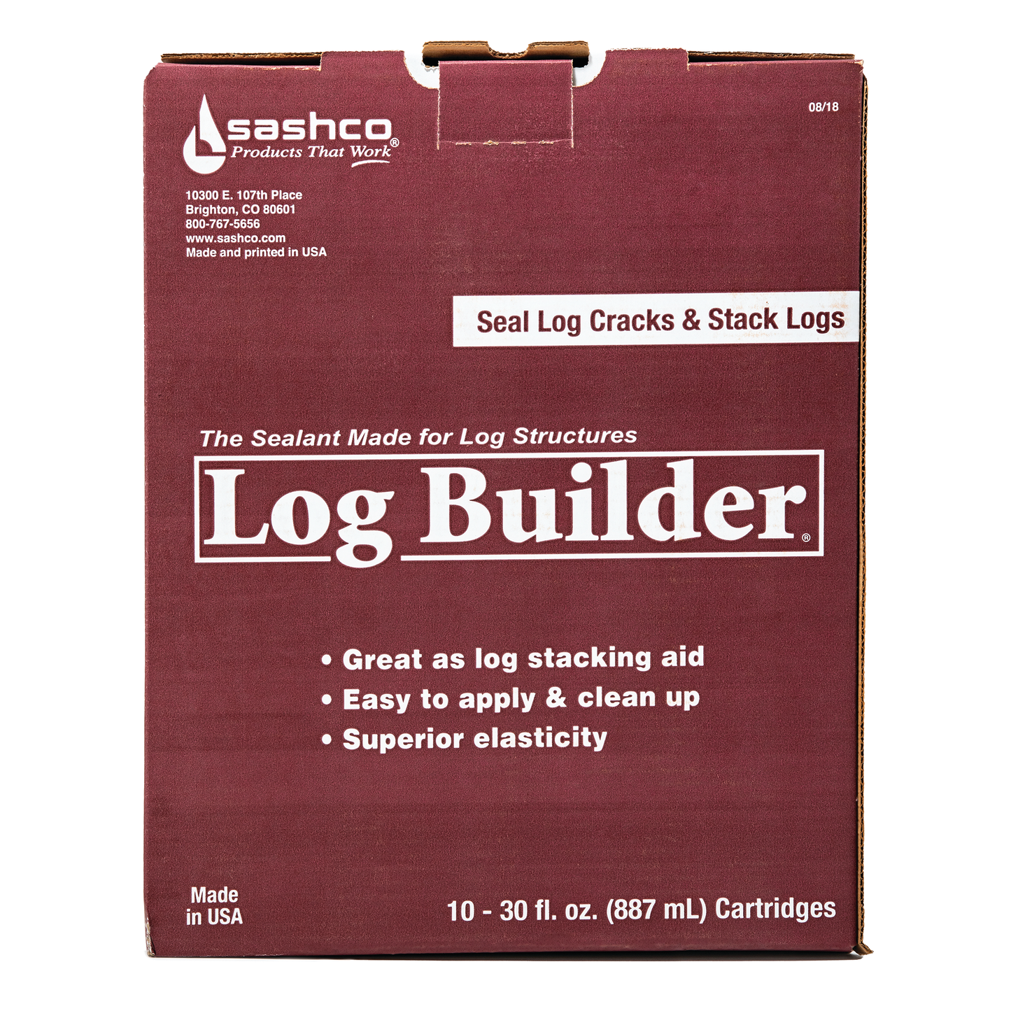 Log Builder® - Smooth Wood & Log Caulk