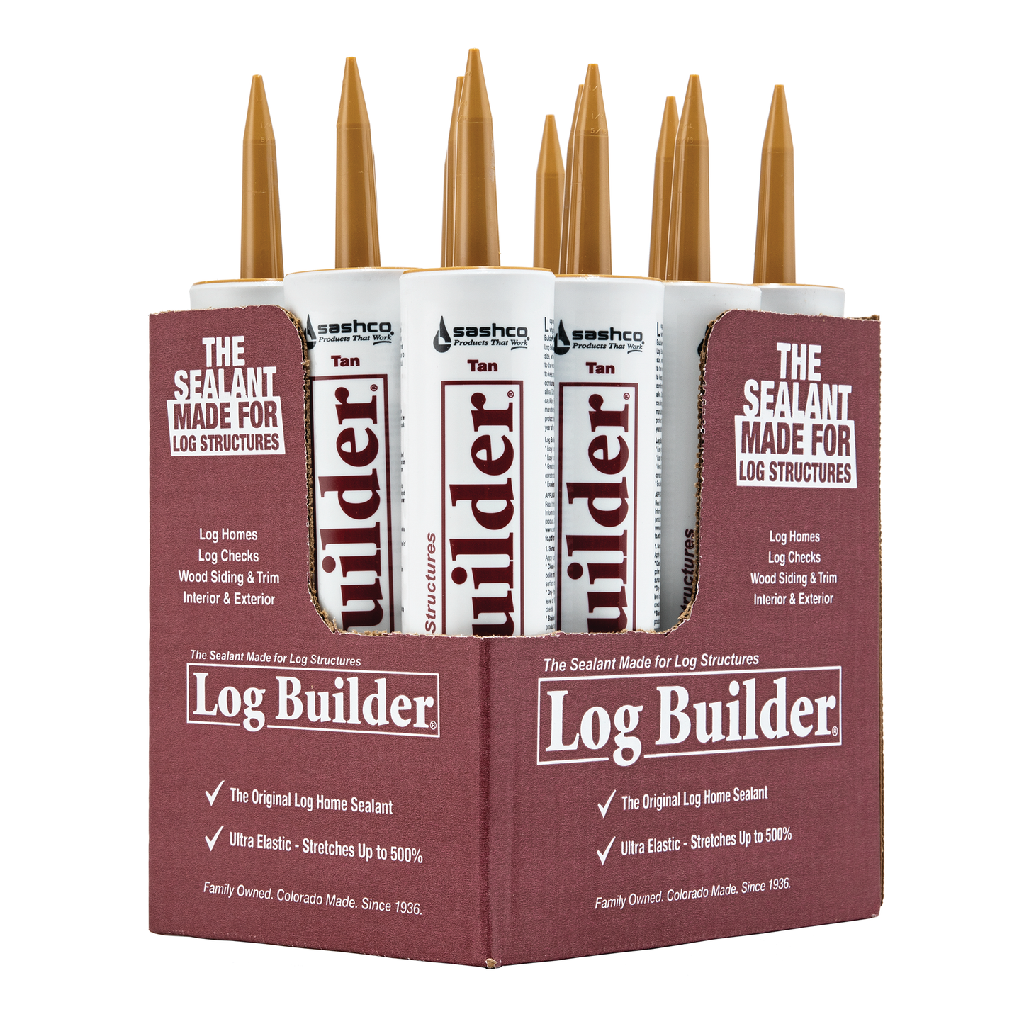 Log Builder® - Smooth Wood & Log Caulk