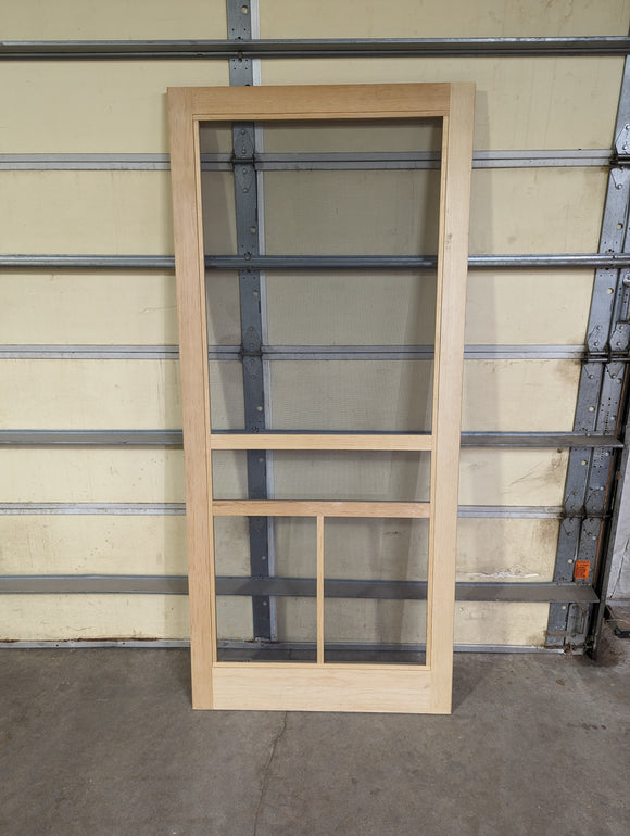 Clearance - Brand New 3/0 x 6/9 Pine screen door for sale