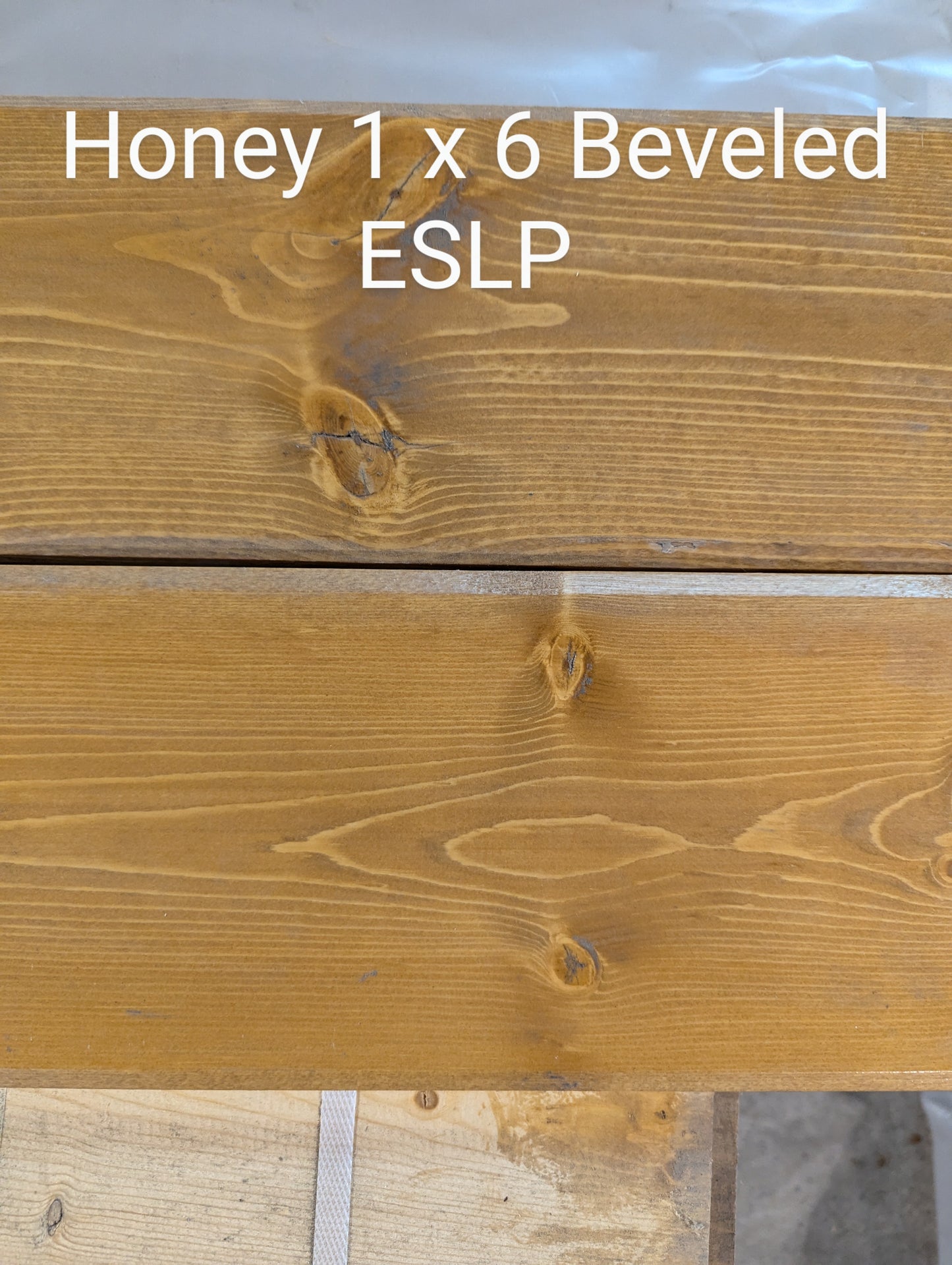 Clearance - Prefinished 1x6 Beveled-Edge ESLP Trim Assorted Stain Colors For Sale