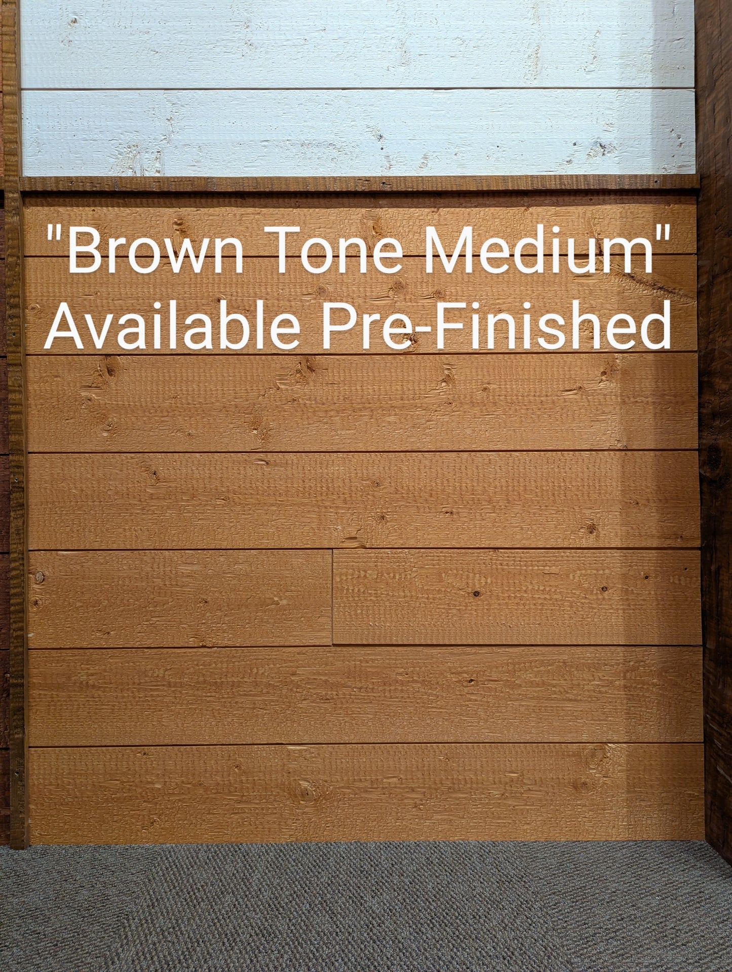 "Chiseled" Premium 1x8 Tongue and Groove Siding - Pre-Finished - $3.87/Ln.Ft.