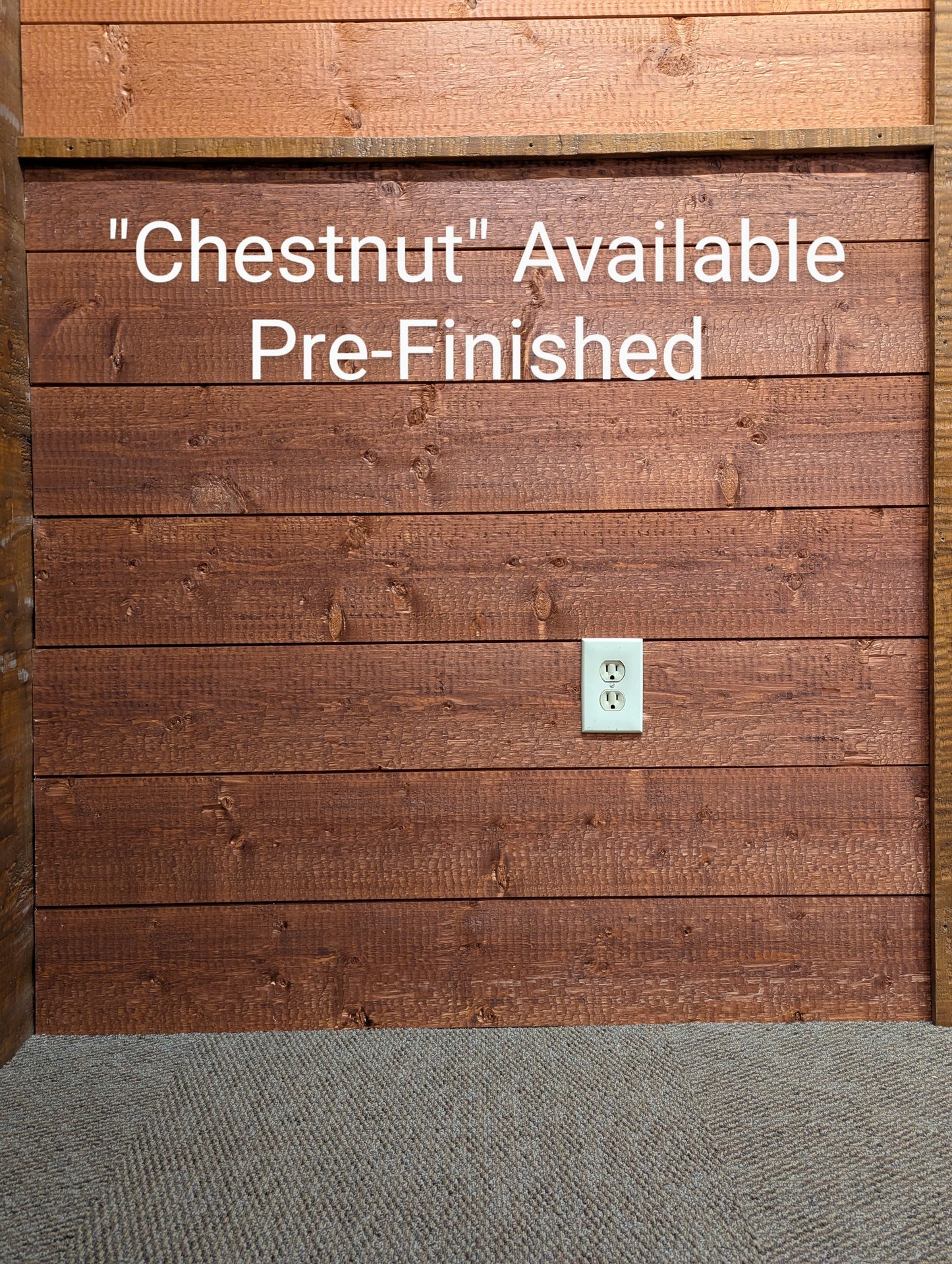 "Chiseled" Premium 1x8 Tongue and Groove Siding - Pre-Finished - $3.87/Ln.Ft.