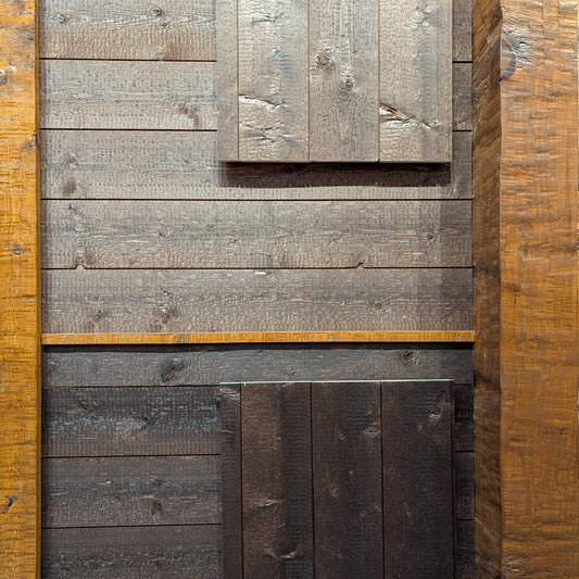 "Chiseled" Premium 1x8 Distressed Tongue and Groove Siding - Pre-Finished Shiplap - $3.95/Ln.Ft.