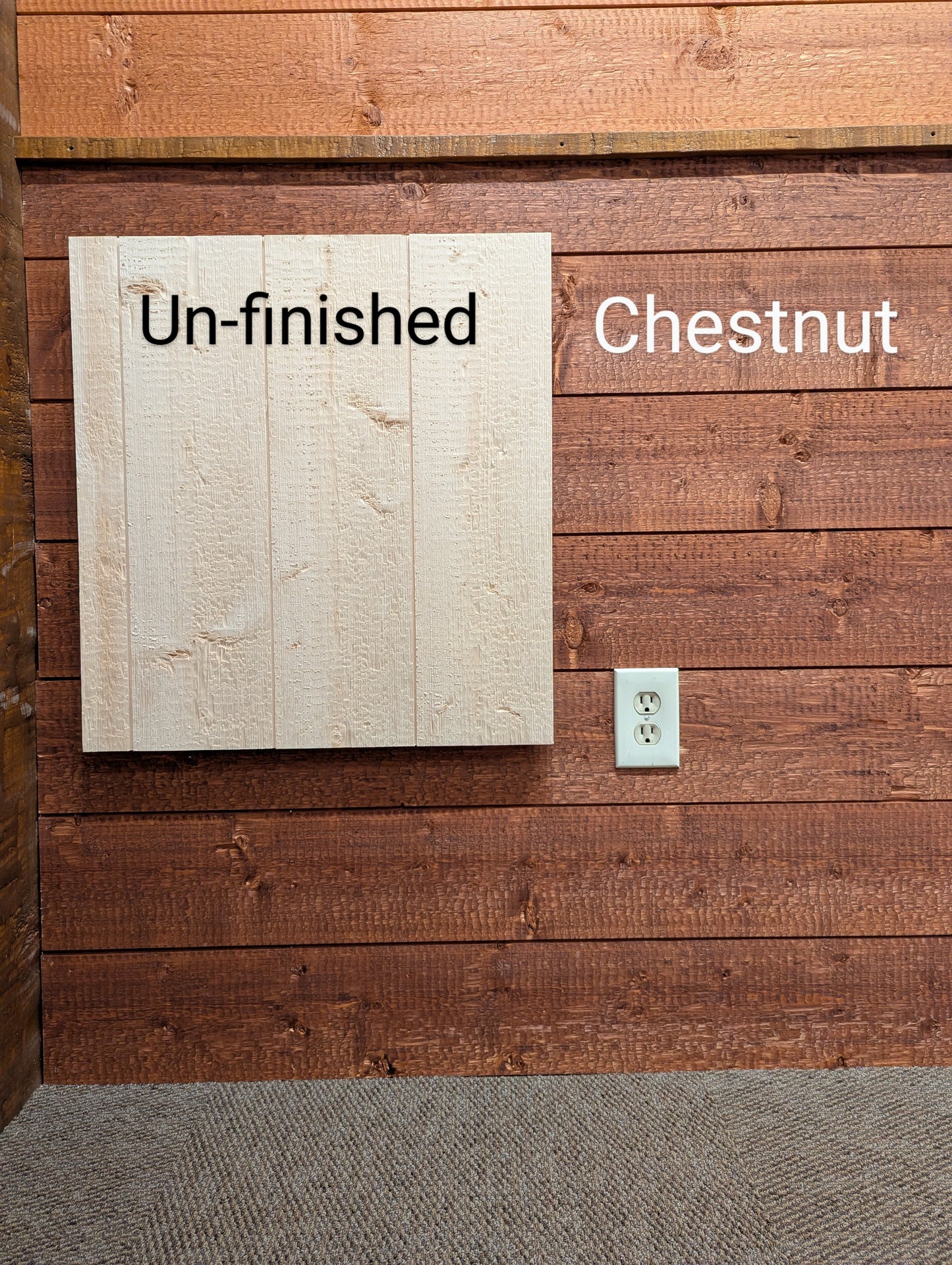 "Chiseled" Premium 1x8 Tongue and Groove Siding - Pre-Finished - $3.87/Ln.Ft.