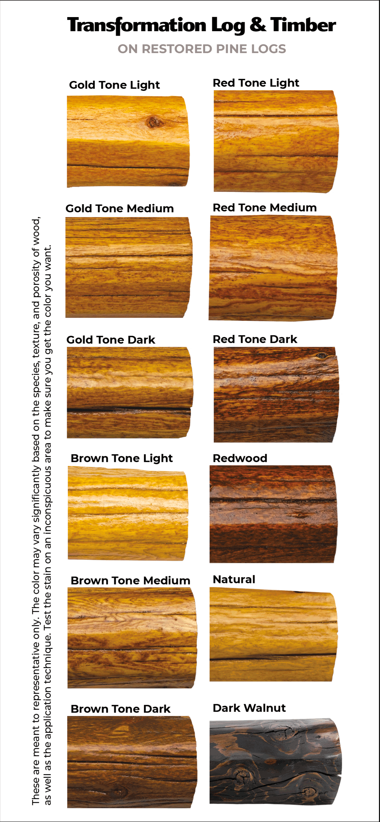 Flex Tint™ - Oil-Based - Transformation Stain® Log and Timber - Exterior Stain and Sealer