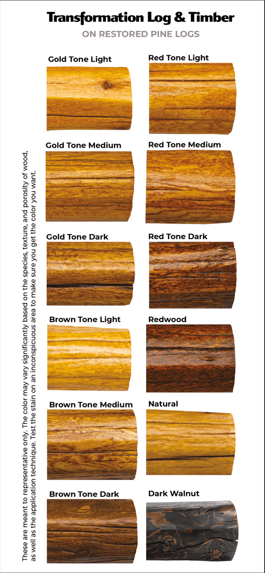 Flex Tint™ - Oil-Based - Transformation Stain® Log and Timber - Exterior Stain and Sealer