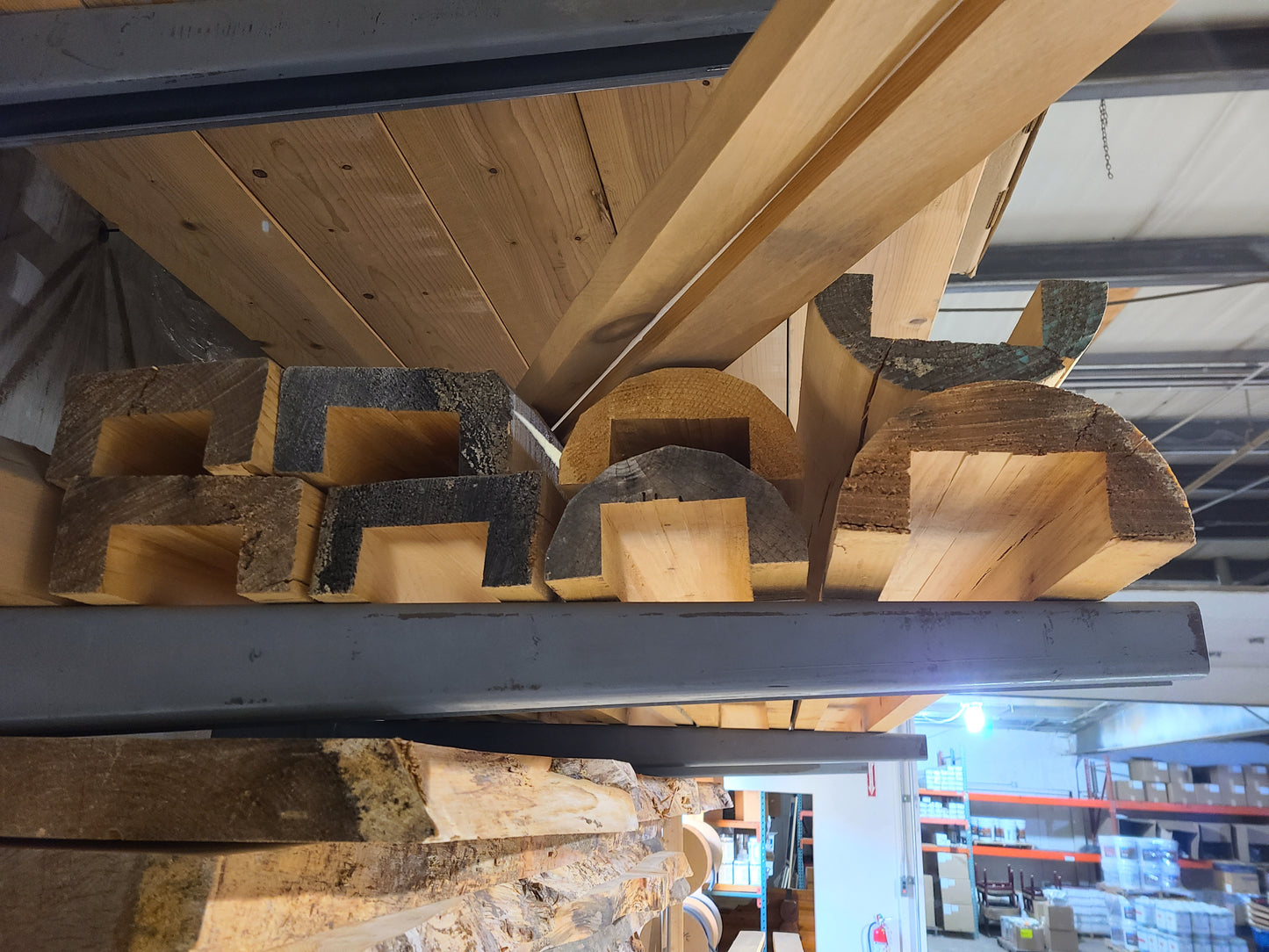 Clearance - Decorative Pine Log Post Wraps