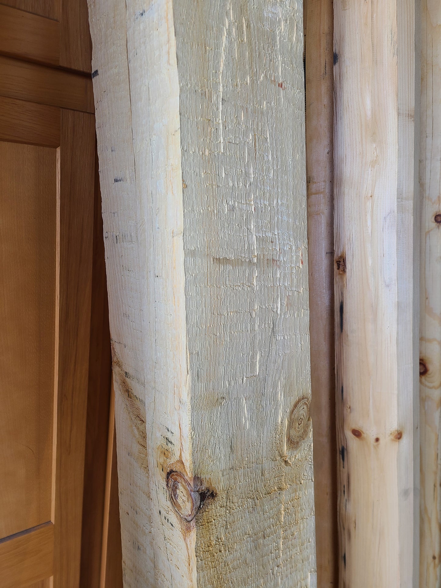 Clearance - Decorative Pine Log Post Wraps