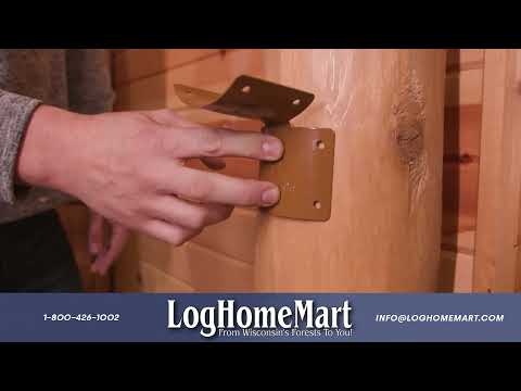 Ram Tough™ Post and Rail Bracket for Log Railing and Fencing