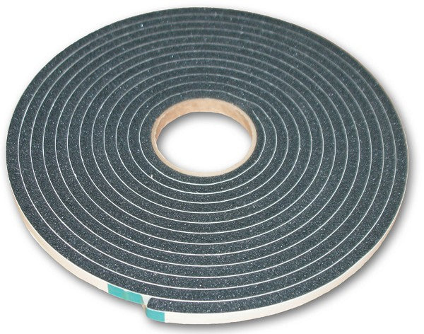 Log Home Foam Gasket Tape - Peel n Stick - 3/8in x 1/2in x 25ft