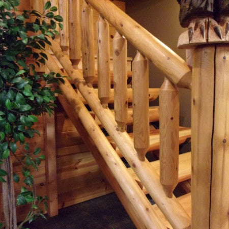 26" x 3" Cedar Spindle Baluster (For Stair Railings)