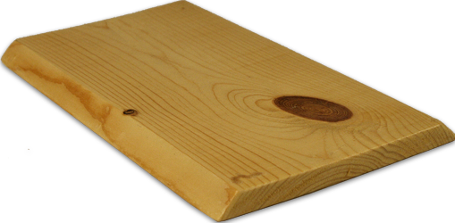 1" x 8" Beveled Quarter-Log Siding - Cabin-Grade - #416