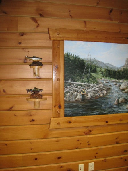 1" x 8" Beveled Quarter-Log Siding - Cabin-Grade - #416