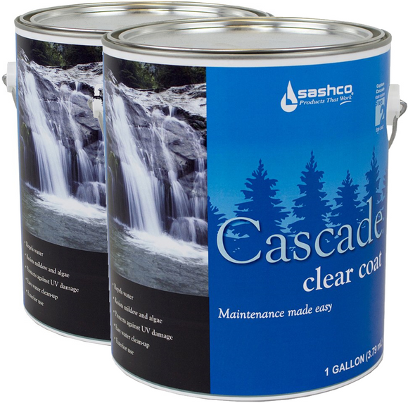 Cascade® - Exterior Clear Topcoat - 2 Gallons