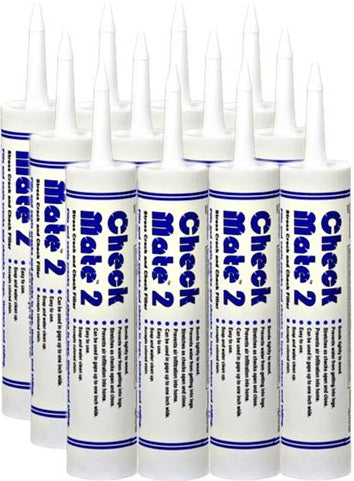 Check Mate 2 - Caulk for Log Checks/Cracks- 11 oz. tubes - Case of 12 ct.