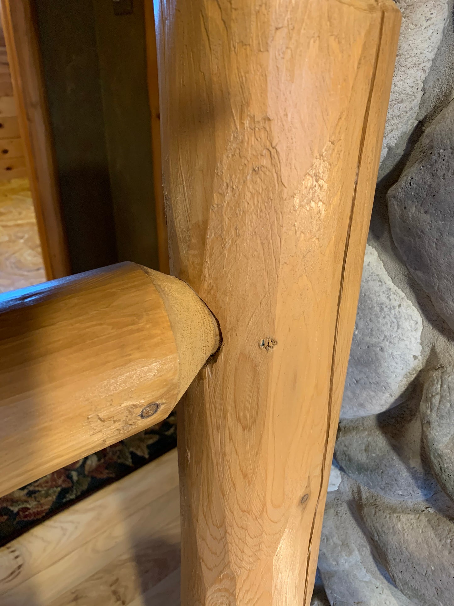 tenon cutter rental bosworth barker tenon cutter rails tendon spindle baluster cedar log railing rent rental buy purchase borrow loan lend cone peg tool cabin