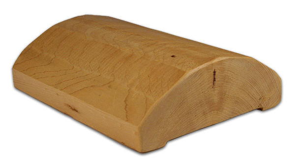 4"x10" Super Round Cabin Grade Half Log- Machine Peeled Surface - #467