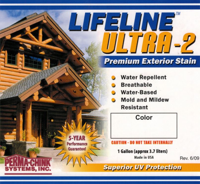 Lifeline Ultra-2 - Exterior Wood and Log Stain