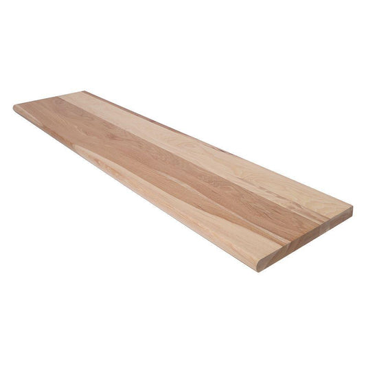 hickory hard wood hardwood stair tread step steps stairway stairs new unfinished raw diy do it yourself hickory hard wood hardwood parmeter log home mart golden eagle log homes timber steps stairs stairway tread treads rustic country diy do it yourself wisconsin