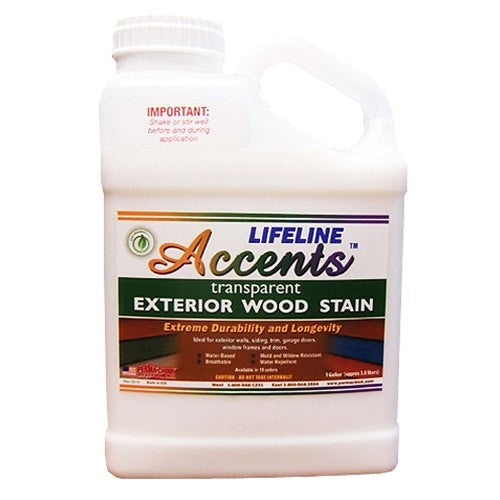 Lifeline Accents - Exterior Wood Stain - 1 Gallon