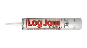 Log Jam - Chinking - 30 oz. Tubes - Case of 10 - Log Home/Cabin Chink