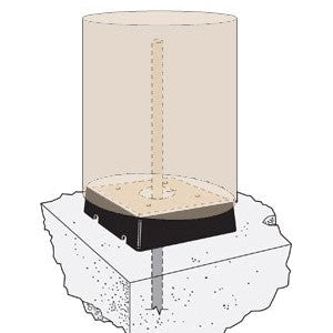 Log & Timber Post Supports