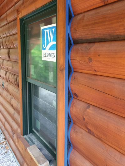 log gap cap foam caulk backer rod gasket tape sealant energy savings heat loss log home protection remodel trim windows doors bugs