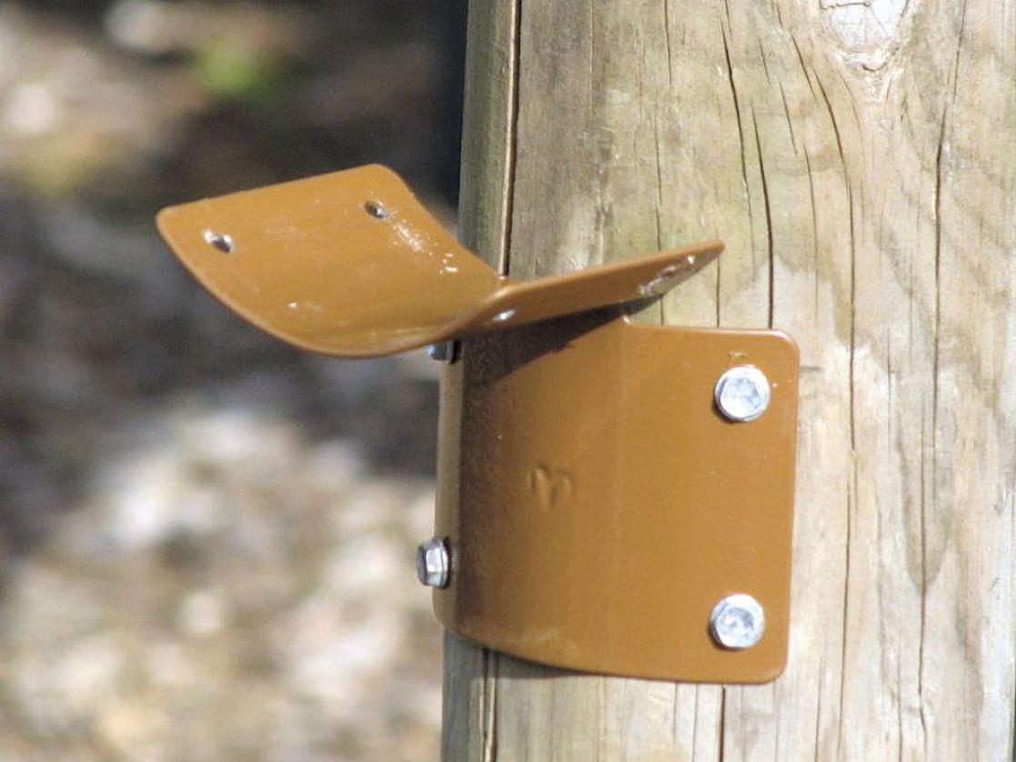 Bracket for Railing, Posts, Fencing - Ram Tough Post & Rail Bracket