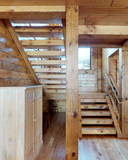 golden eagle log and timber homes log home mart parmeter square timber stairs treads stringers hand hewn smooth wisconsin rapids
