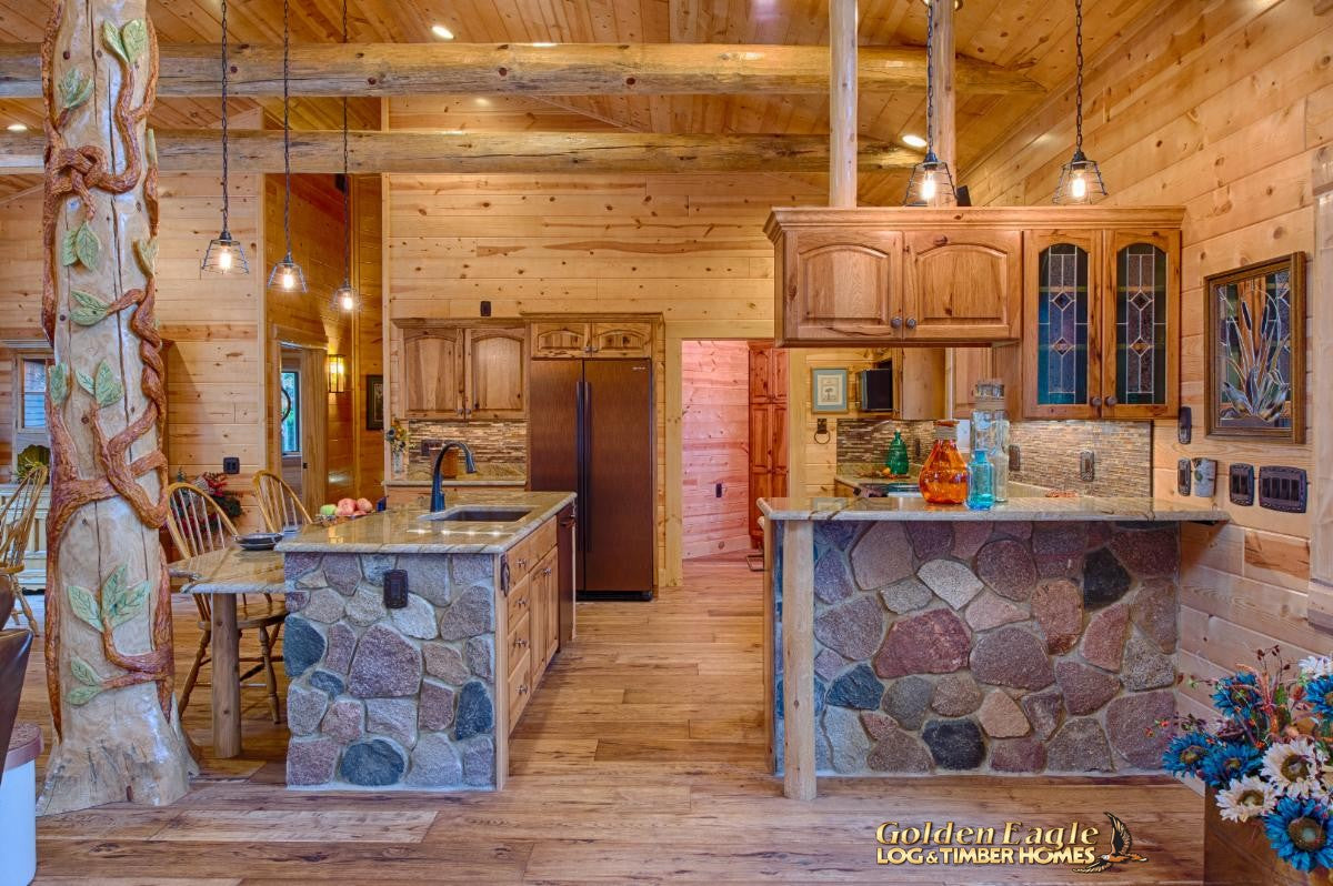 round long rustic log timber tree like tie beam beams rafter rafters ceiling great room loft pine golden eagle log home mart tod sharon jay sarah zachary zack zak zac zach parmeter beam beam beam beam beam log beam round beam tree beam