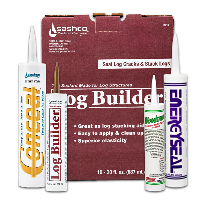 caulk , wood caulk , log caulk , log sealant , timber caulk , check crack repair caulk chinking