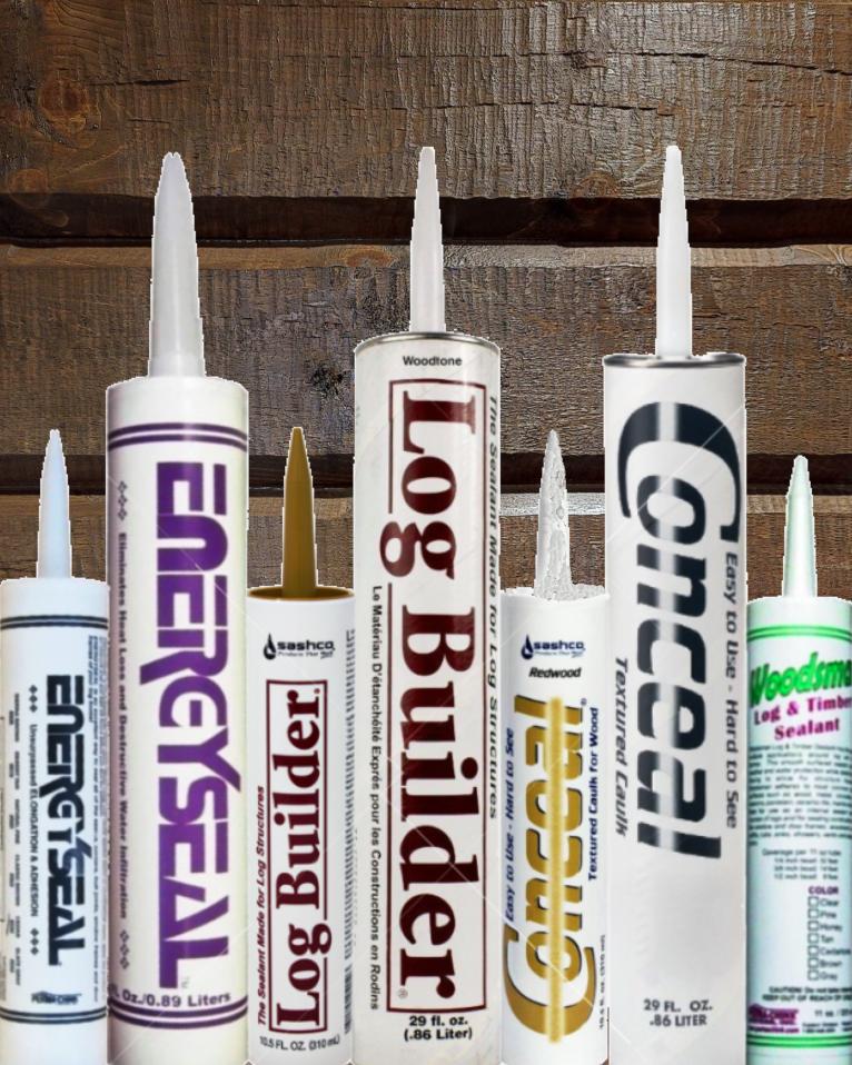 caulk , wood caulk , log caulk , log sealant , timber caulk , check crack repair caulk chinking