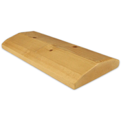 6" Log Trim - Peeled Surface - #817 - Window & Door Casing Trim and Baseboard