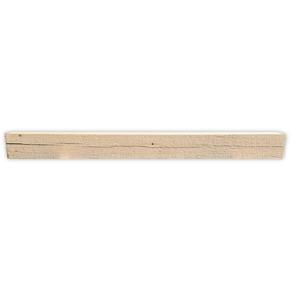 Eastern White Pine Rustic Timber Mantel | 8" x 8" x 72"