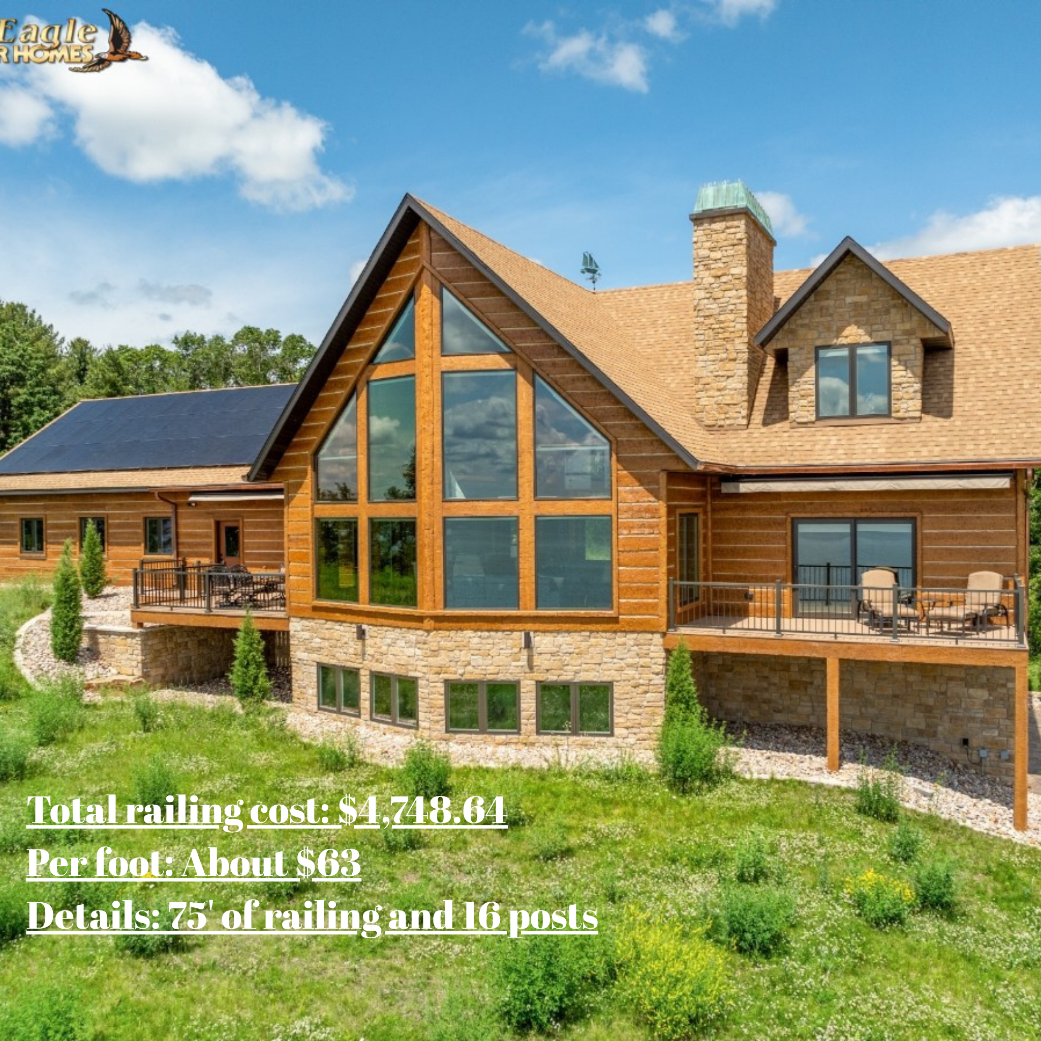Cedar / Log Railing Parts – Log Home Mart