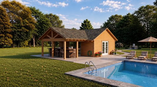 Backyard Pavilion | Pool Pavilion Kit | 24x34