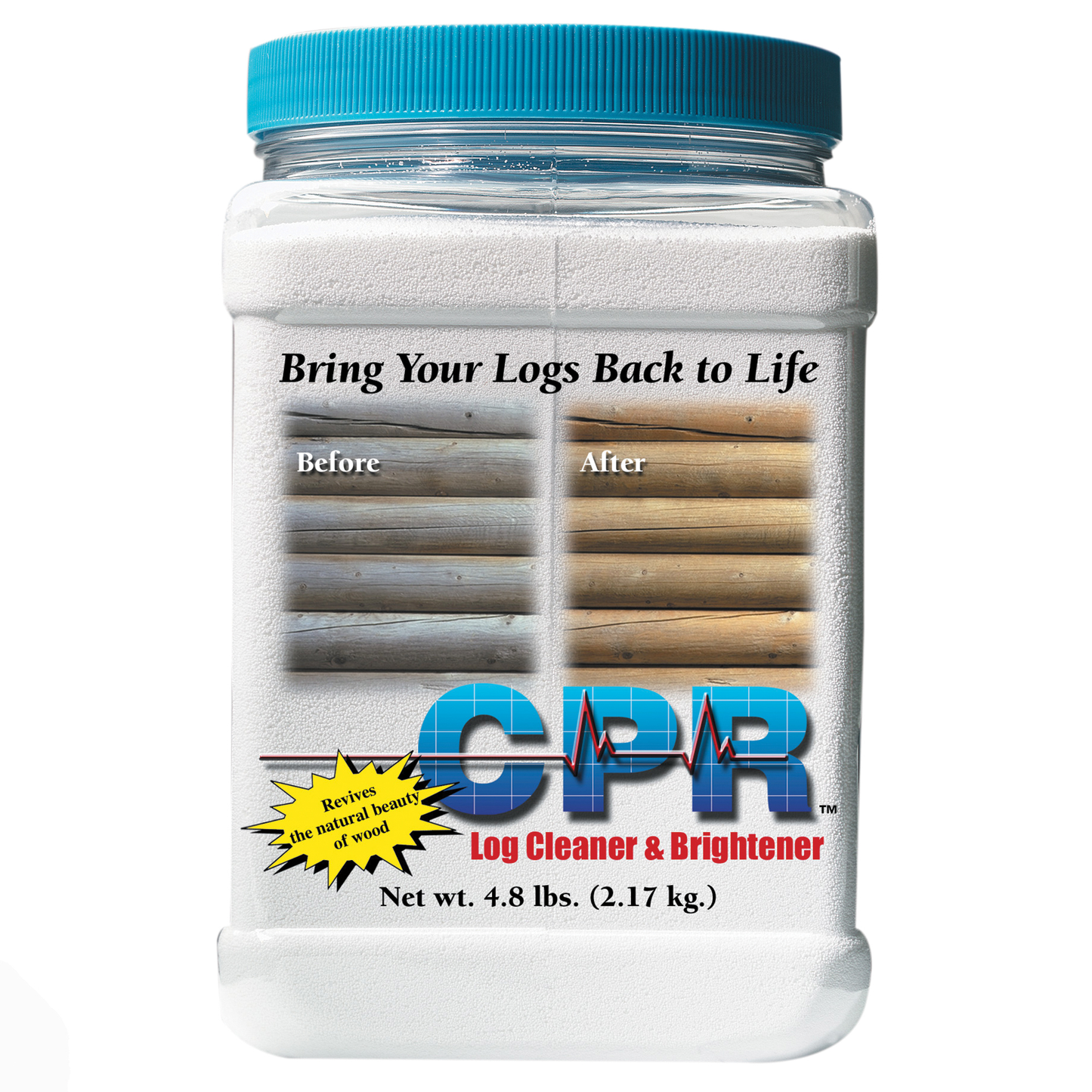 CPR™ - Wood & Log Brightener, Cleaner, and Mold/Algae Killer