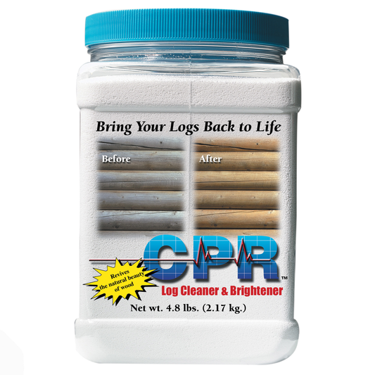 CPR™ - Wood & Log Brightener, Cleaner, and Mold/Algae Killer