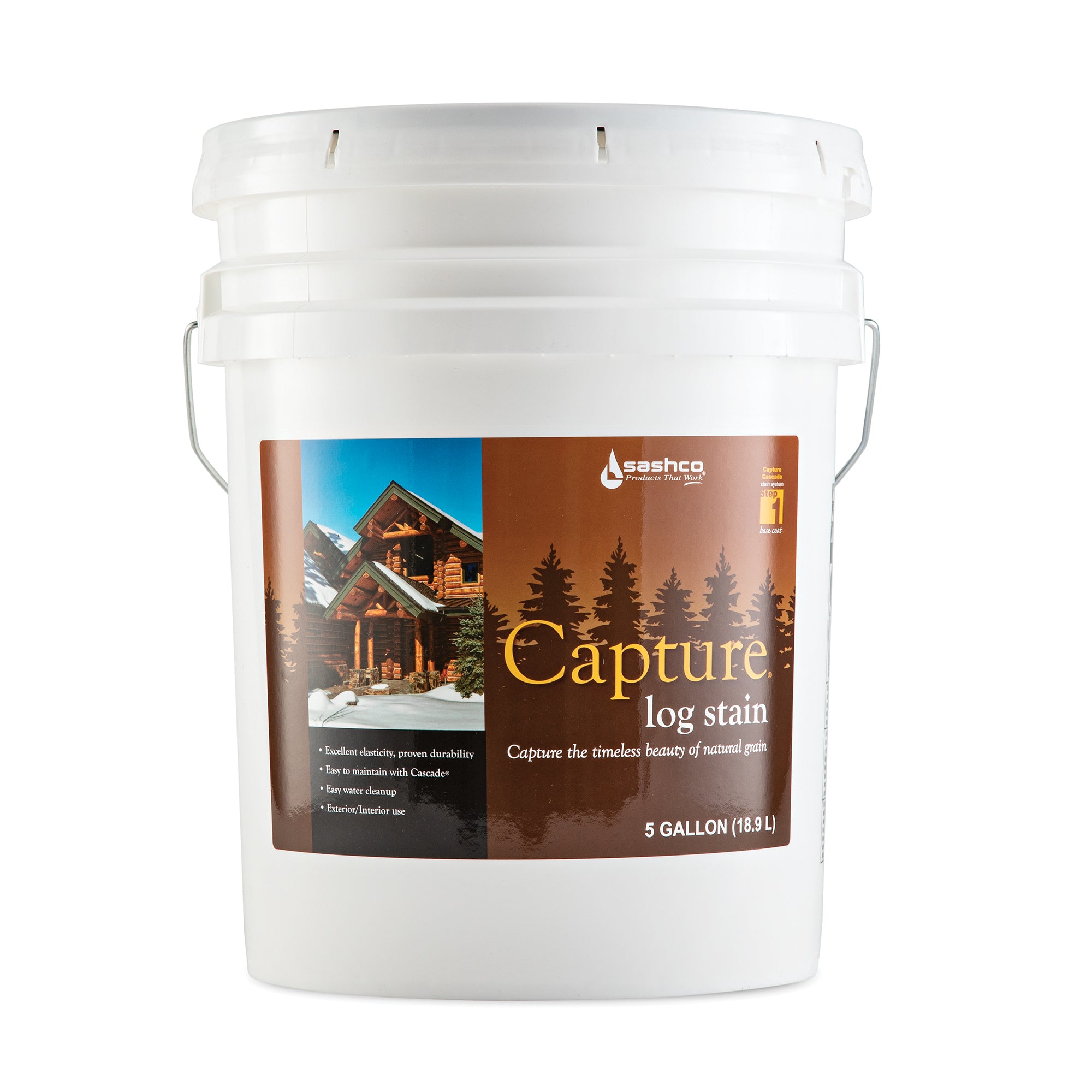 Flex Tint - Capture® - Water-Based - Wood and Log Stain – Log Home