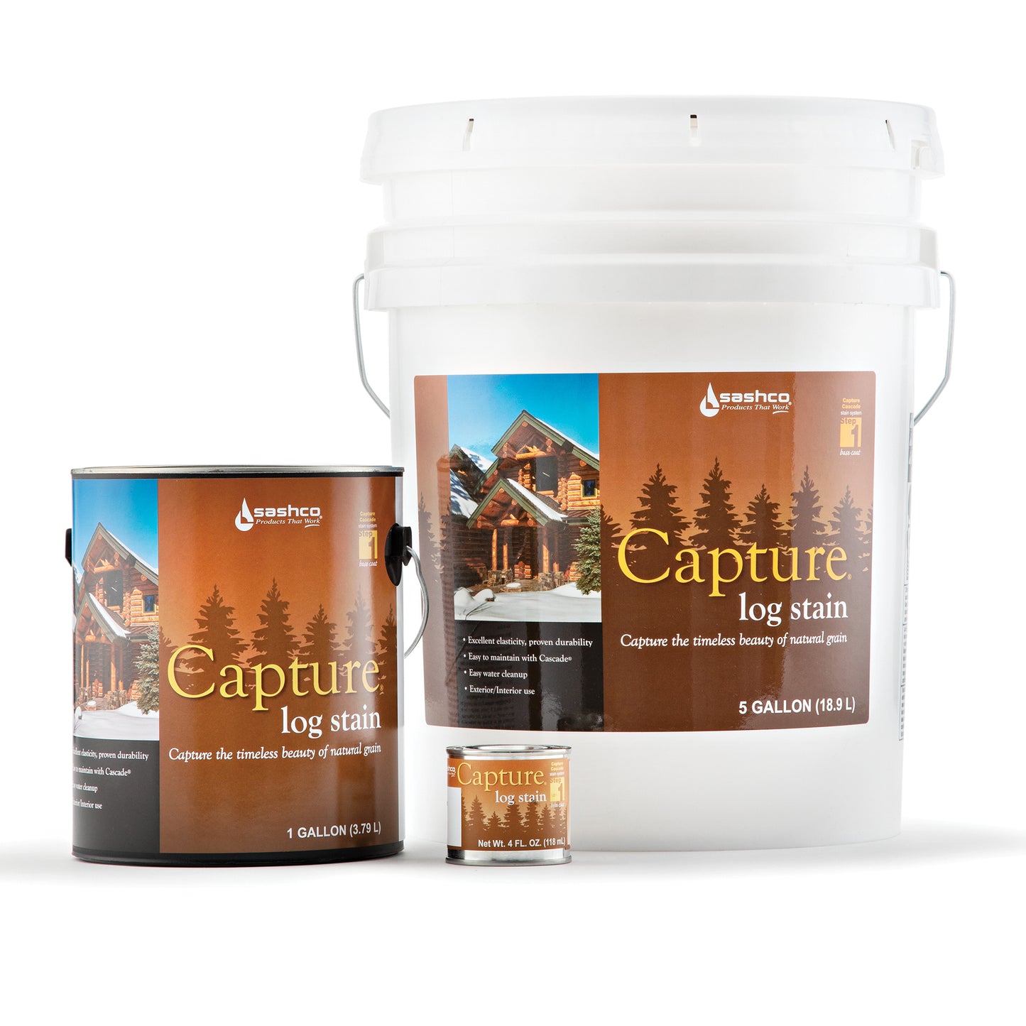 Capture® - Water-Based - Wood and Log Stain