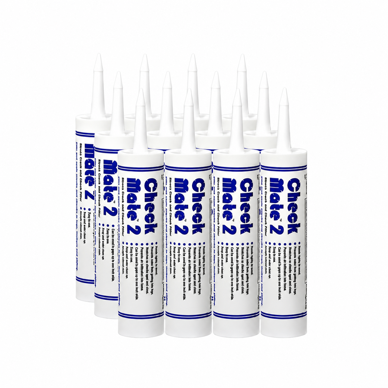 Check Mate 2 - Caulk for Log Checks/Cracks- 11 oz. tubes - Case of 12 ct.