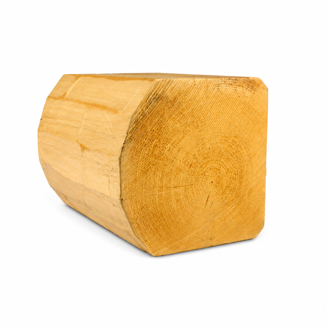 10" x 10" Super-Round D-Profile - Full Log - #165 Machine Peeled