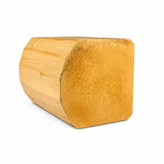10" x 10" Super-Round D-Profile - Full Log - #165 Machine Peeled
