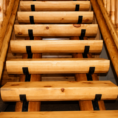 EZ Log™️ Metal Stair Bracket - "Regular" - (2 Pack)