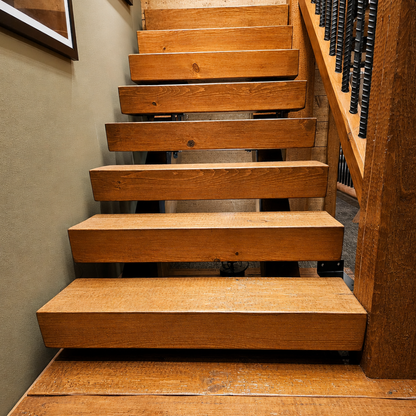 EZ Timber Metal Stair Bracket - "Starter" - (2 Pack)