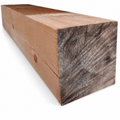 10" x 10" Square Pine Timber Post - Chiseled or Semi Smooth - #503