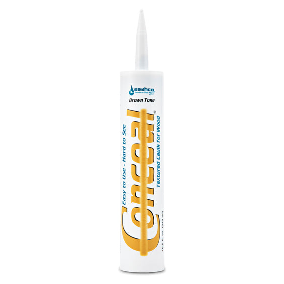 Conceal® - Textured Wood & Log Caulk - 10.5 oz. Single Tube