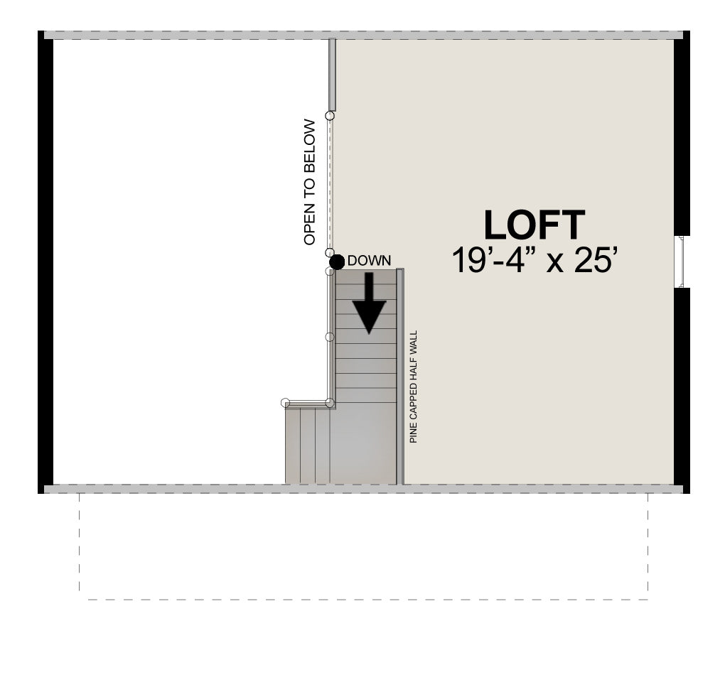 Bryce Canyon | 2-Bedroom Log Cabin Kit | 26x36