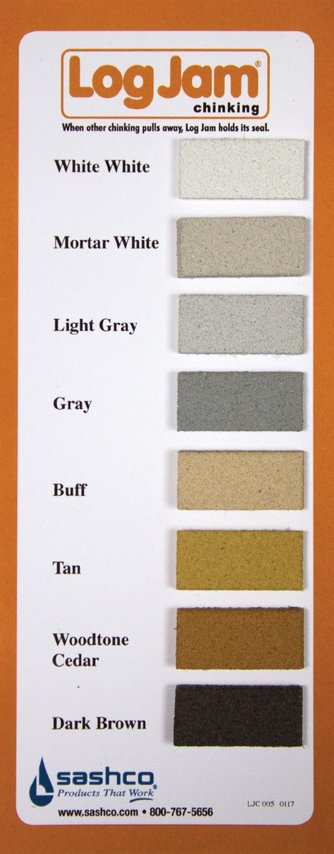 Log Jam - Water-Based Log Home Chinking